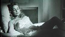 ah, the 1950's, when women lounged alone in the coolest lingerie...